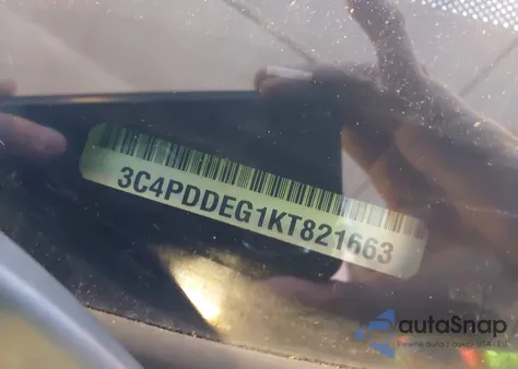 2019 Dodge Journey Gt Awd from USA, damaged, VIN 3C4PDDEG1KT821663